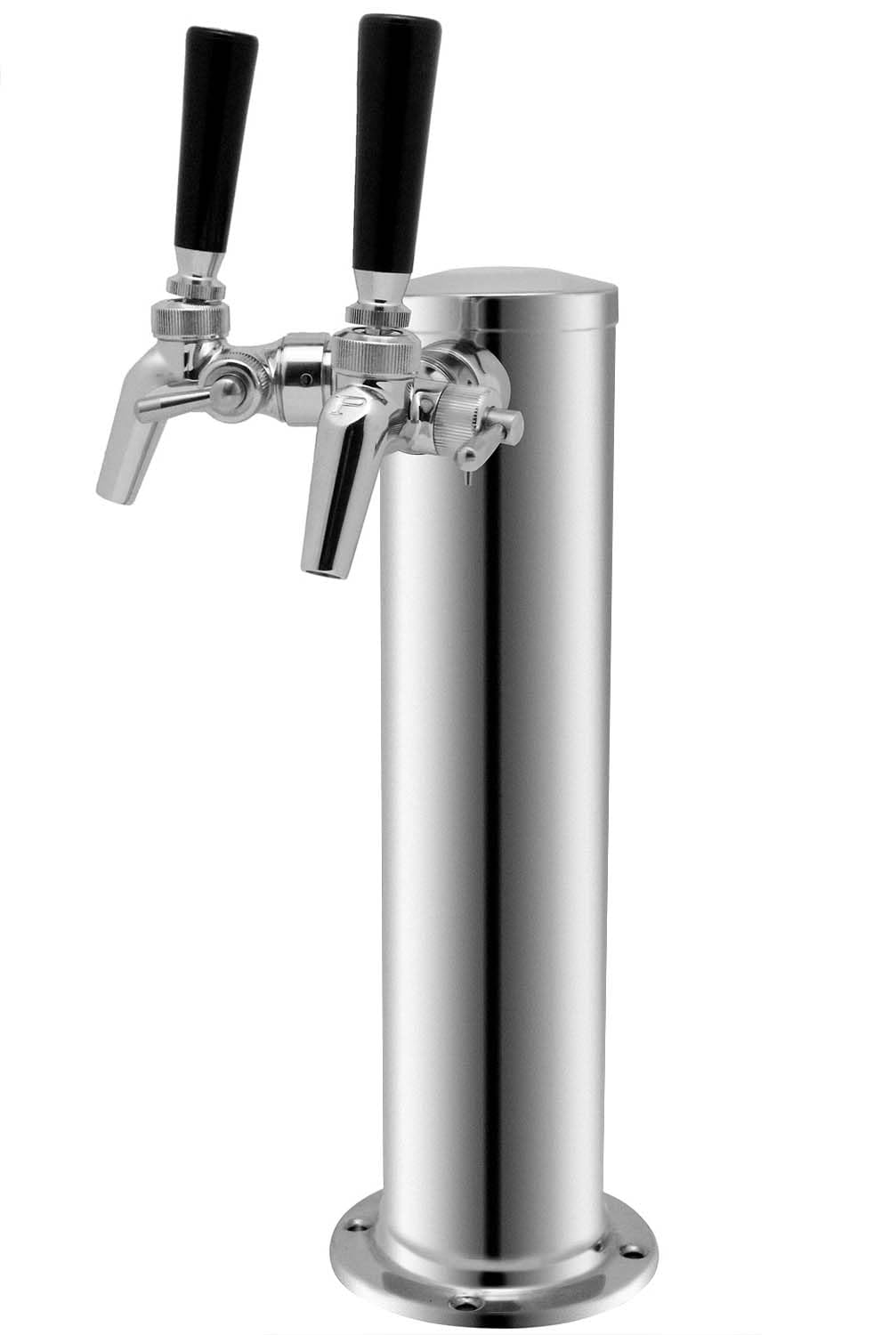 Amazon.co.jp: KegWorks ドラフトタワー 2水栓 SS : DIY・工具